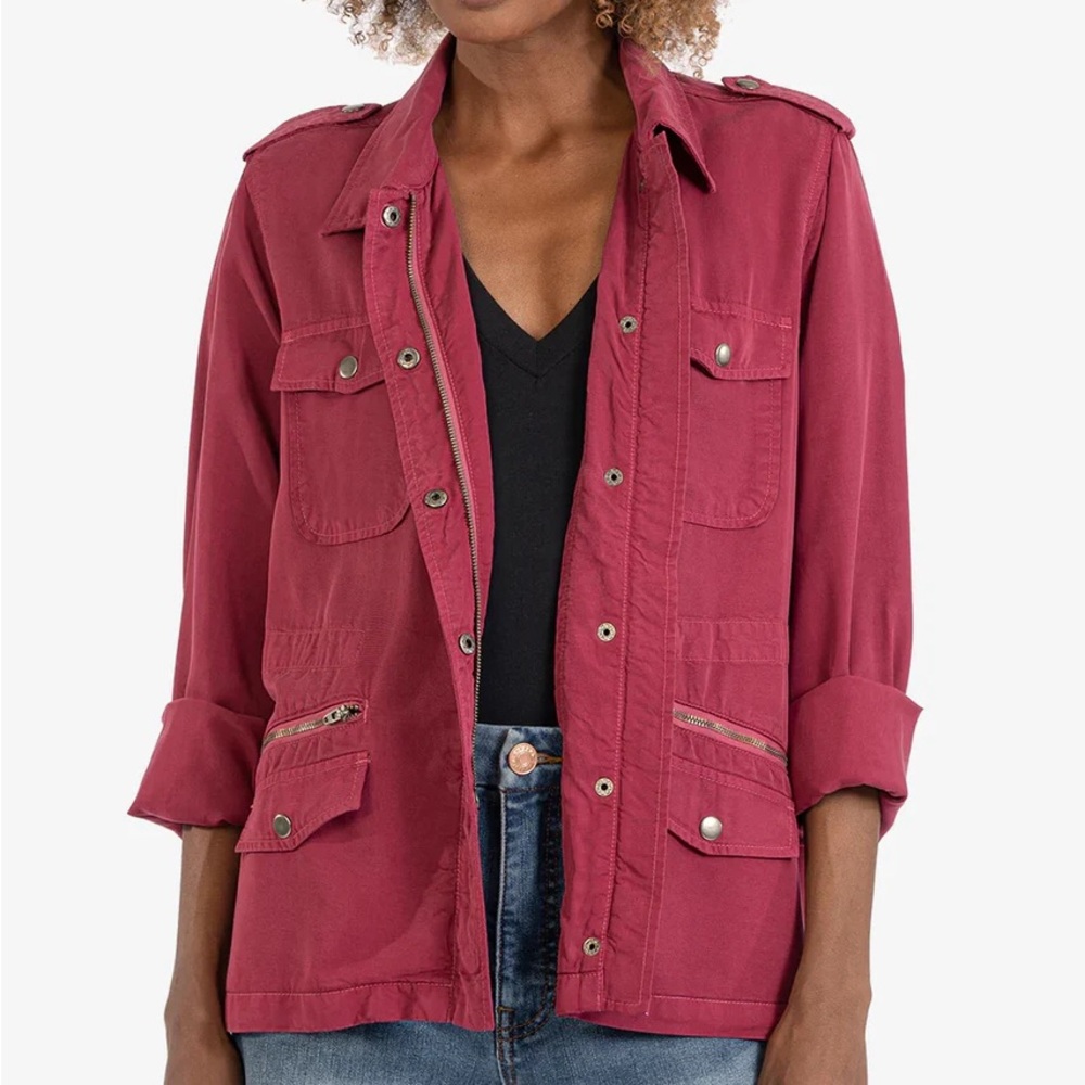 KUT from the Kloth Brinley Utility Jacket